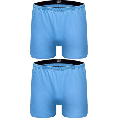 1/2/4 PCS ORLVS Boxer Men Underwear Cotton Pouch Boxershorts Sleep Men Underpants Panties For Swim Or Boxers Shorts With Pocket