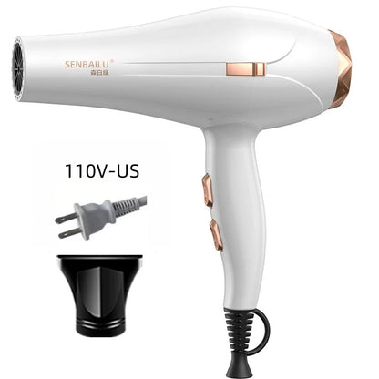 11 Second Fast Dry Hair Dryer With Pure Copper Core, High-Speed Blue Light Negative Ion Hair Care, Home Hair Salon Hair Dryer