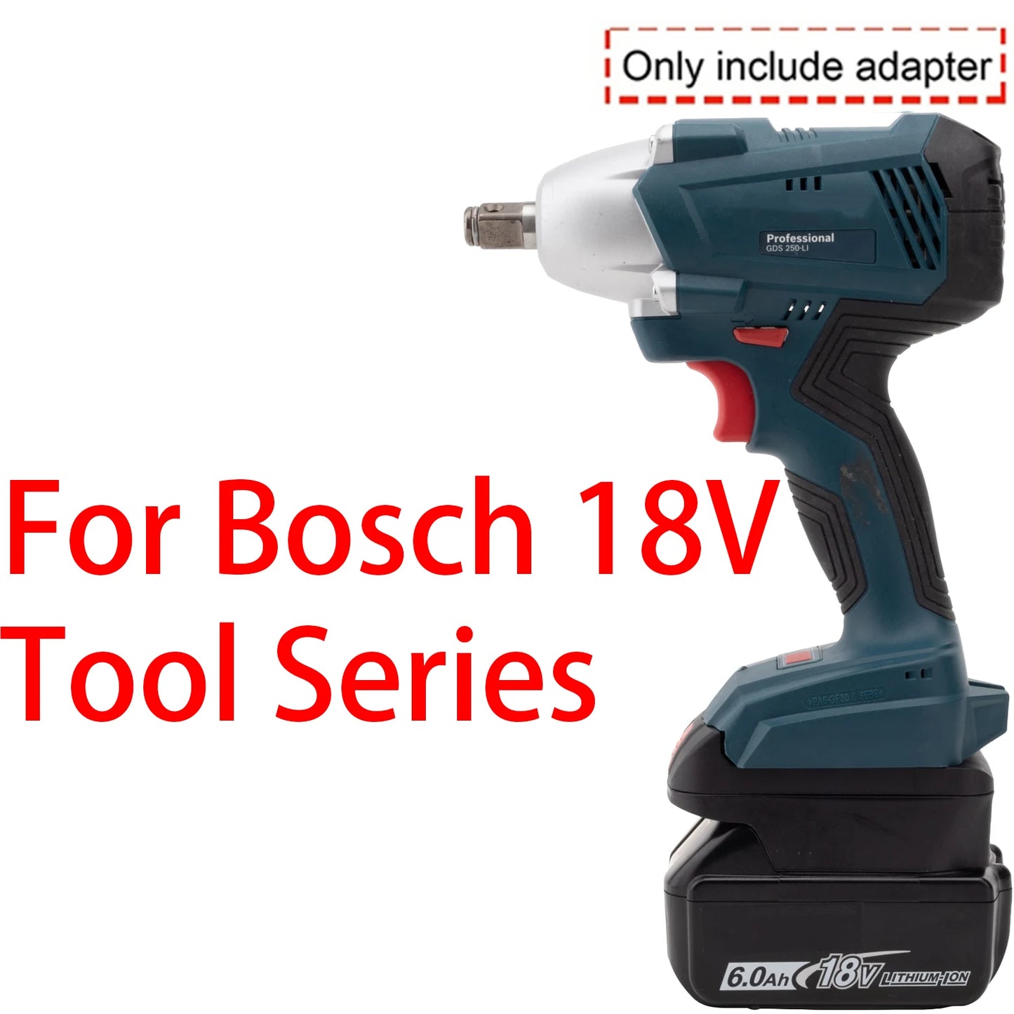 Battery Adapter For Bosch 18V Li-ion Tool To Makita 18V LXT Li-ion Battery Adapter Converter Power Tool Accessory
