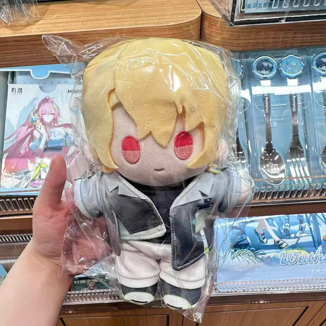Wuthering Waves Coastal Glow Series Official Licensed Cotton Plush Doll Soft Stuffed Collectible Toy For Adult Game Fans
