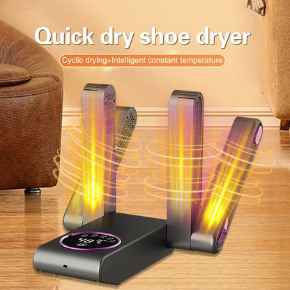 Korean-style electric shoe dryer, dehumidifying, deodorizing, and disinfecting. Home shoe dryer with heating function.