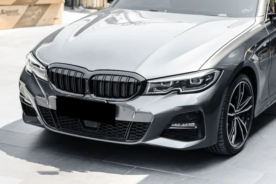 XVIP Front Bumper Kidney Grill Diamonds Style Grille For BMW 3-Series G20 G21 2019-2022 318i 320i 320d 330i 340i 340d M Sport