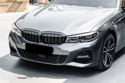 XVIP Front Bumper Kidney Grill Diamonds Style Grille For BMW 3-Series G20 G21 2019-2022 318i 320i 320d 330i 340i 340d M Sport