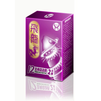 Ribbed Condoms for Men Dotted Spike G-spot Vaginal Stimulation Cock Condom Contraception Sensitive Penis Sleeve Adult Sex Toys