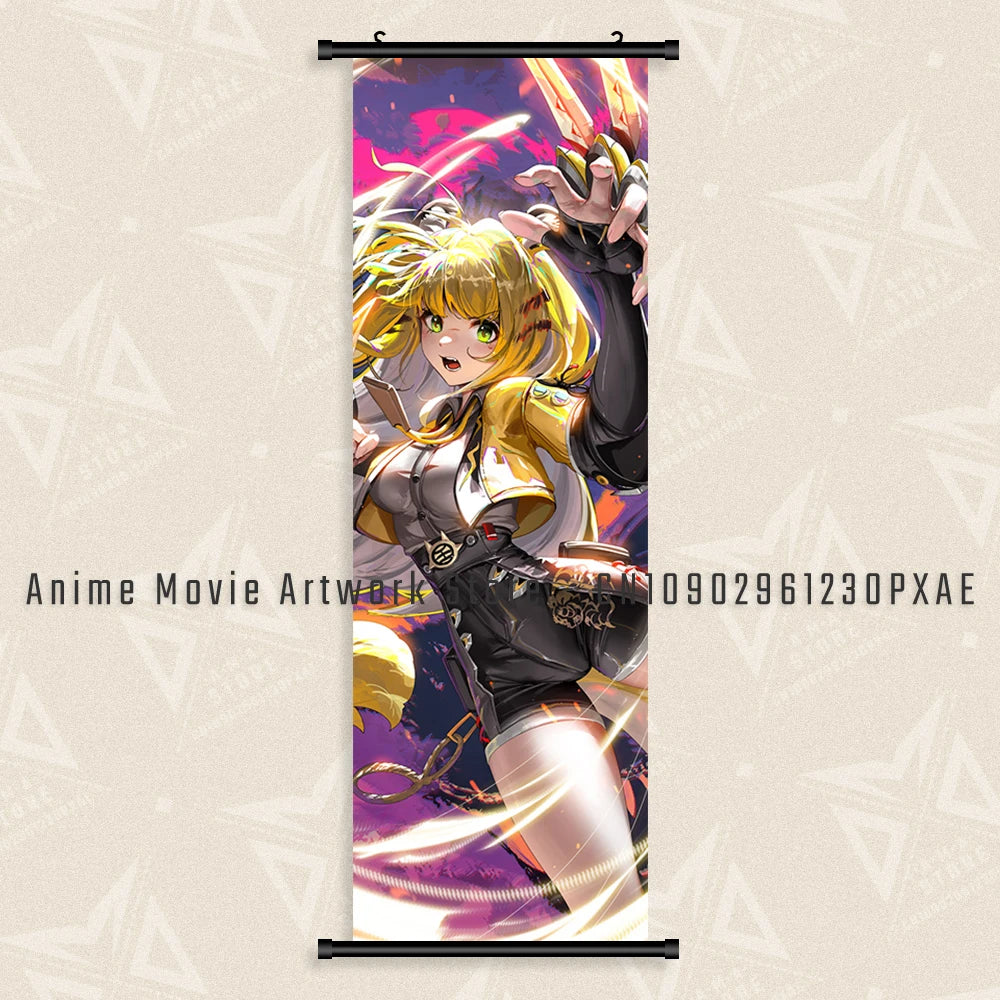 Zenless Zone Zero Game Figures Home Decor Prints Painting Pictures Wall Art HD Kawaii Canvas Poster Bedside Background No Frame