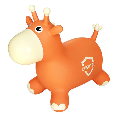 Animal Inflatable Bouncy Horse Hopper Soft Vaulting Horse Bouncer PVC Jumping Leech Ride on Baby Play Toys Balance Training