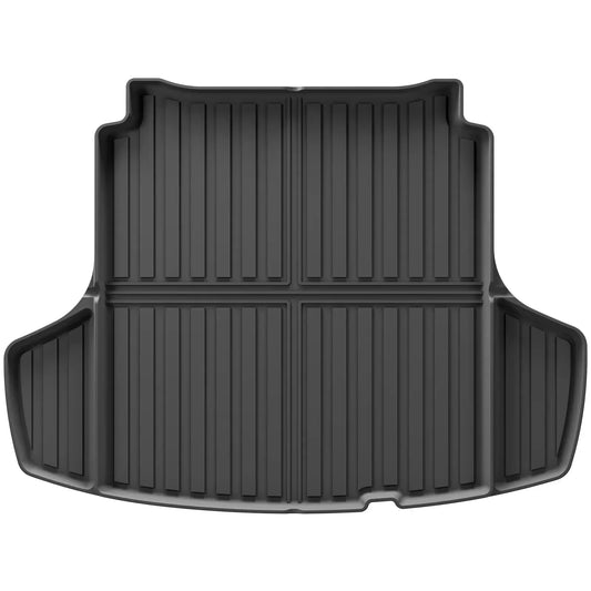 SMABEE for Hyundai Sonata 11th 2024 2025 N-line Car Cargo Liner Trunk Pad TPE 3D All Weather Protection Accessories Black