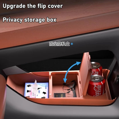 For Geely EX5 Central Control Storage Box Armrest Box Lower Storage Box Interior Modification Accessories