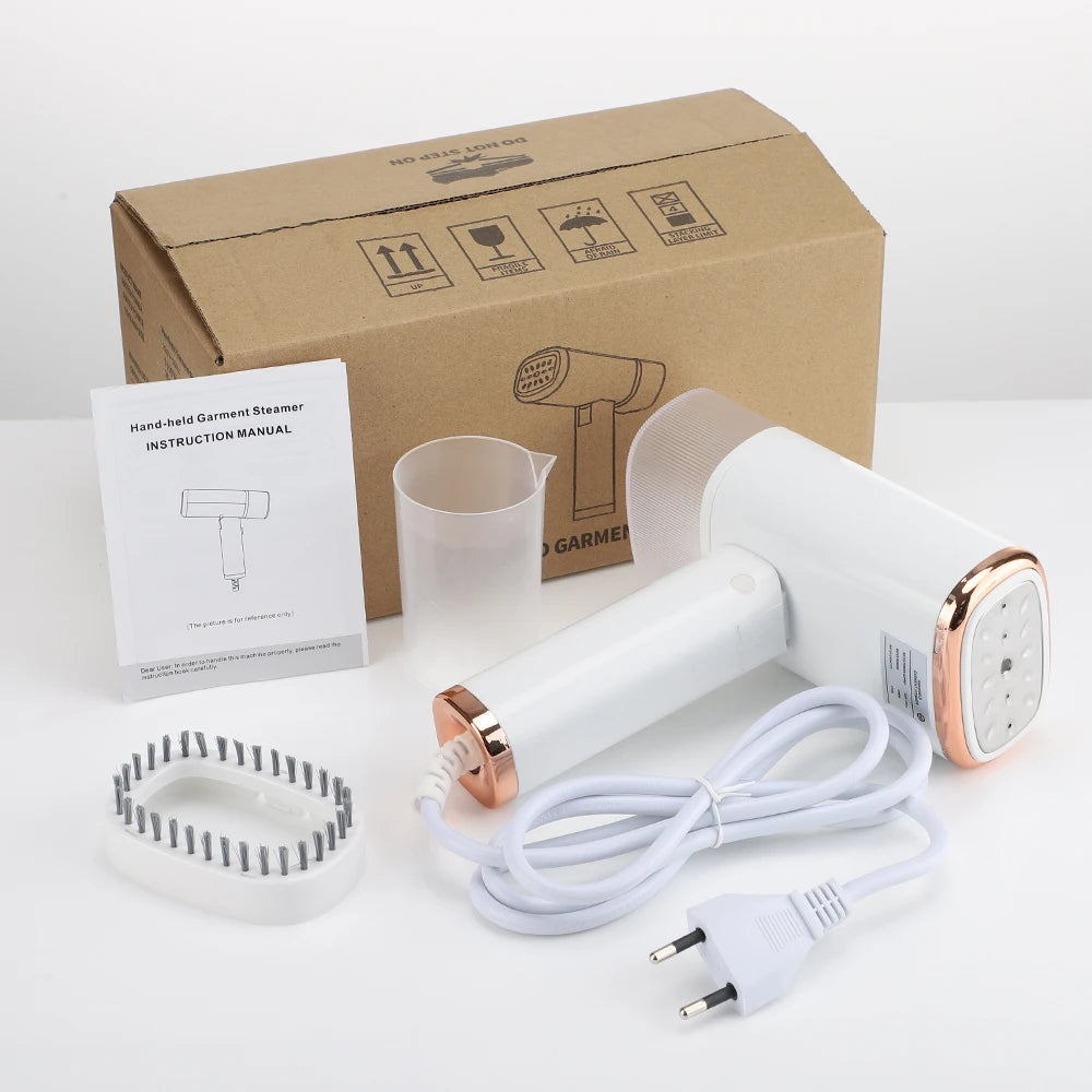 Foldable Mini Garment Steamer Steam Iron 1000W Handheld Portable Home Travelling For Clothes Ironing Wet Dry Ironing Machine