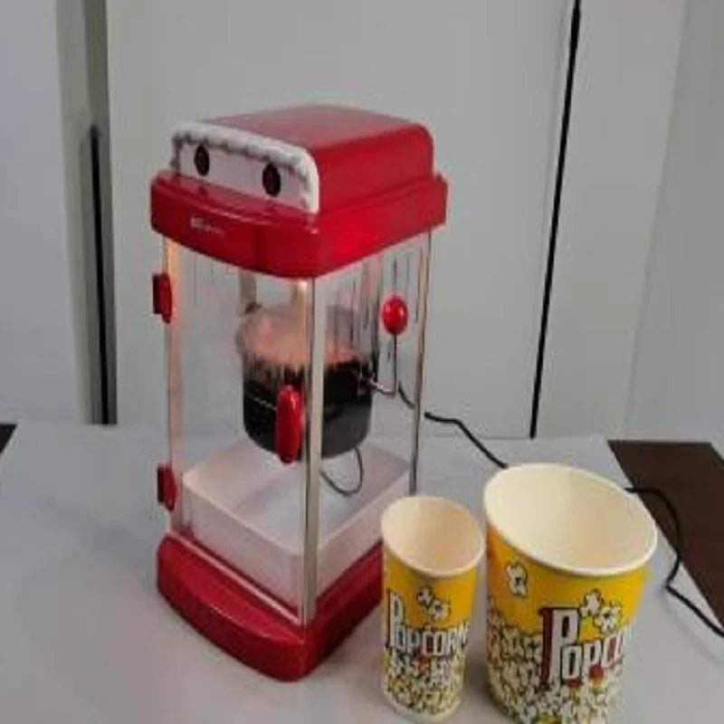 220V NINTAUS Popcorn Maker Commercial Home Automatic Electric Hot Air Corn Popper Machine EB