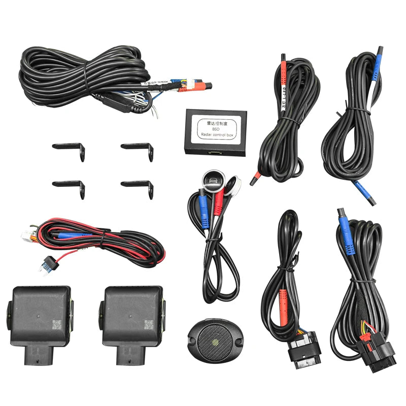 77Ghz Millimeter Wave Radar dead zone  Change Lane Safer Monitoring Assistant BSD BSM BSA Blind Spot Detection System Universal