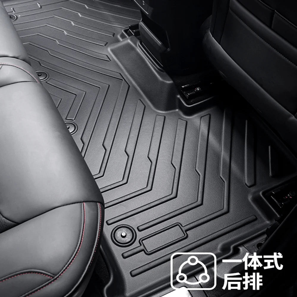 For Jetour T2 Traveler 2023 2024 2025 Floor Mats Trunk Mats All Weather Waterproof Anti-Slip Front Rear Cargo Liner Foot Pads