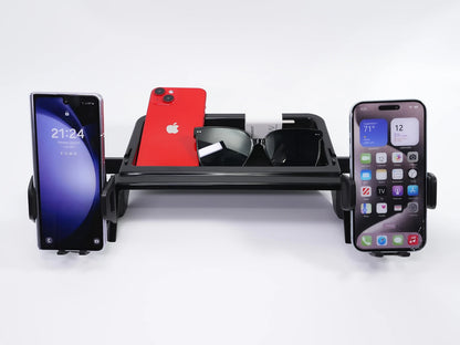 For Honda Odyssey RL6 2018-2022 2023 2024 Double Phone Holders Base Multifunctional Storage Box Car Screen Fixed Car Accessories