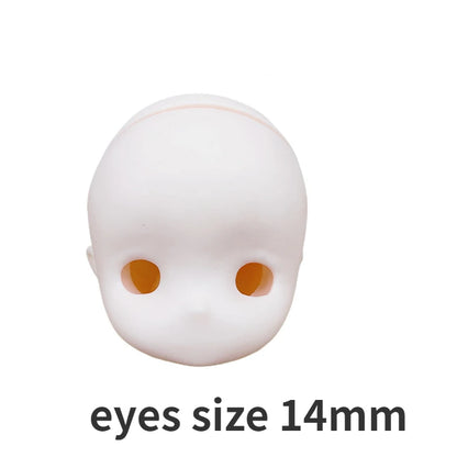 Anime Face Doll Head DIY 30cm Doll Makeup Doll Head or Whole Doll Makeup 1/6 Bjd Doll Girl Doll Toy Gift