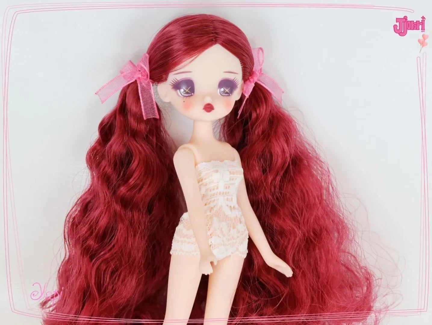 Dreamer Floral Girl Fashion Yapi BJD Doll Customized Doll Cute Designer Jjorori Art Toys Collection DIY Gift