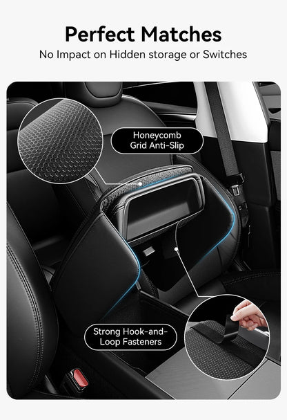 YZ For Tesla Model 3 Y YL Juniper Highland Armrest Pad Soft Case Center Console Box Cover Aanti-scratch 2026 Accessories