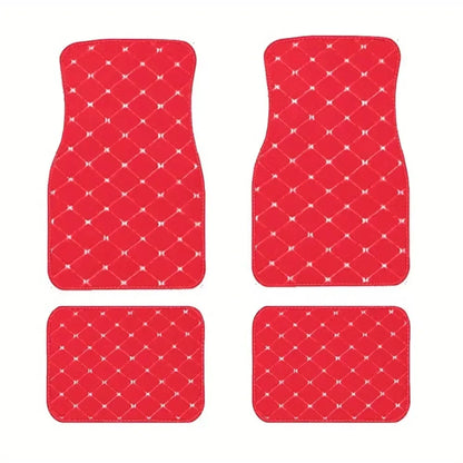 Universal Size Artificial Leather Car Floor Mats for OPEL Astra K Insignia Zafira Antara CORSA Vectra B Mokka Car Accessories