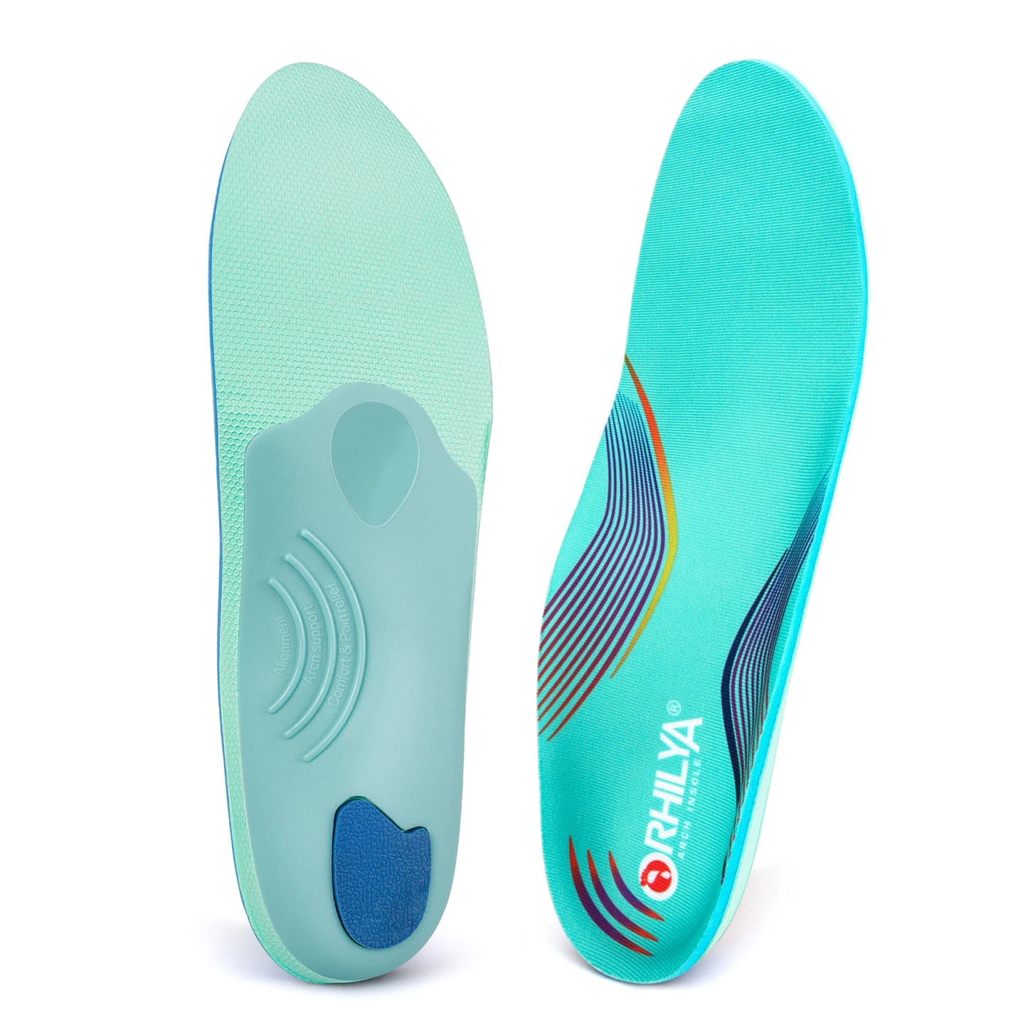 220lbs+ Plantar Fasciitis Orthopedic Sport Insole Men Women High Arch Support Flat Feet Sole, Pain Relief Orthotic Shoe Insert
