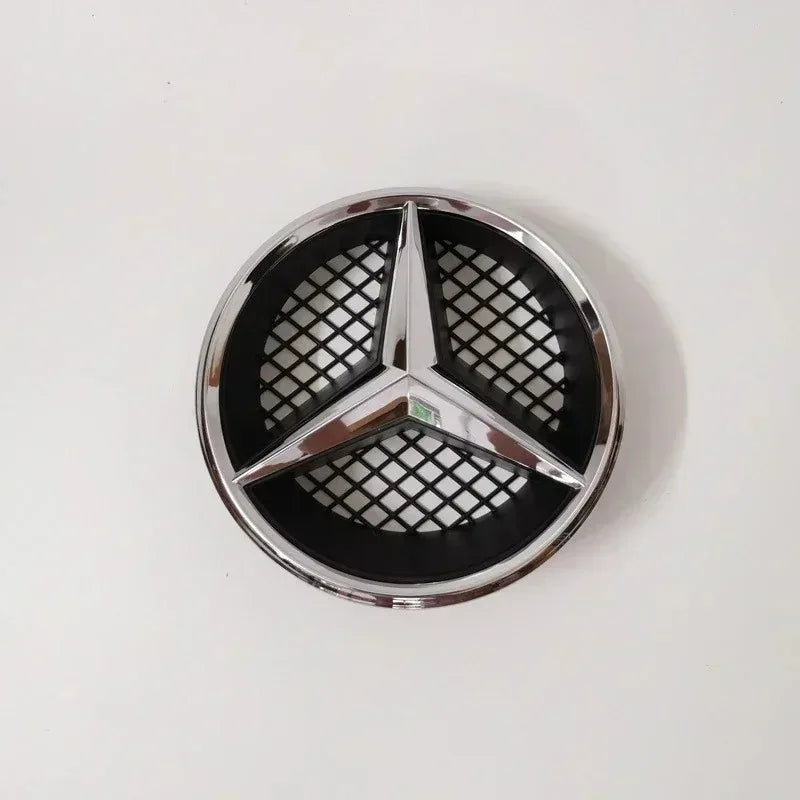 For Mercedes Benz 3D Car Grill Emblem Star Badge Front Grill Logo W204 W205 W213 X253 A B C E S CLA GLB GLC GLE GLS Accessories1