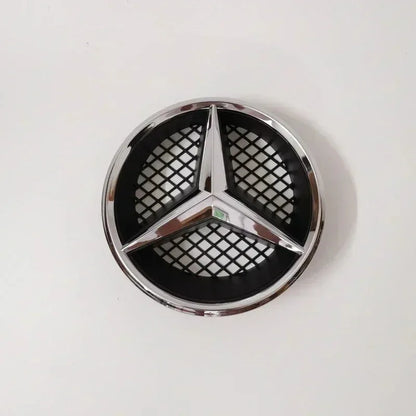 For Mercedes Benz 3D Car Grill Emblem Star Badge Front Grill Logo W204 W205 W213 X253 A B C E S CLA GLB GLC GLE GLS Accessories1
