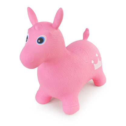 Animal Inflatable Bouncy Horse Hopper Soft Vaulting Horse Bouncer PVC Jumping Leech Ride on Baby Play Toys Balance Training