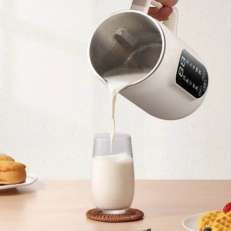 1800ml Soy Milk Machine 18h Appointment Filter-free Wall Breaking Machine Mixer Portable Electric Juicer Cup Multifunctional