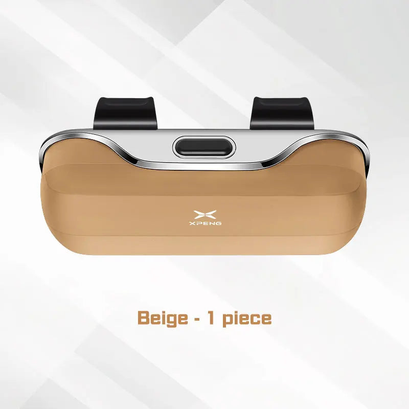 For Xpeng G6 P7 P7i X9 G3 G3i G9 P5 X2 N5 F30 H93 Car Visor Glasses Case Portable Accessories Sunglasses Holder Eyeglasses Box