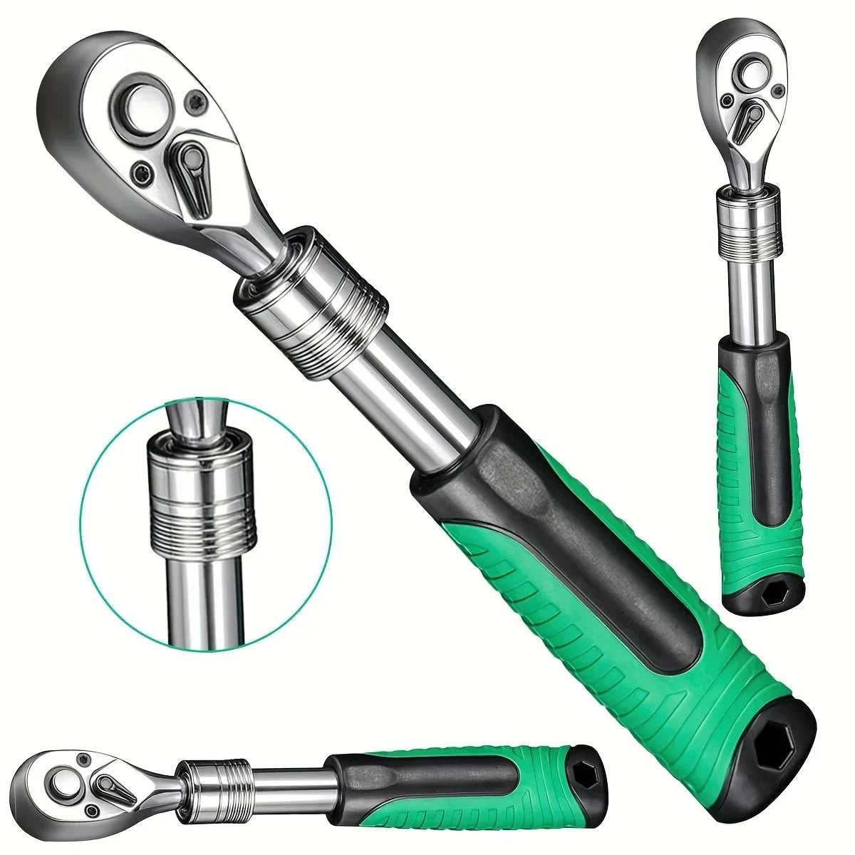Industrial Grade Socket Key Set, Convenient Car Repair Tool, Manual Tool, Set Key,Cathrac KeySet 1/4 3/8 1/2 Car Repair Key Tool