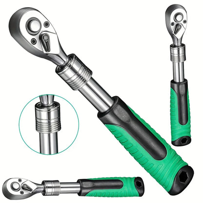 Industrial Grade Socket Key Set, Convenient Car Repair Tool, Manual Tool, Set Key,Cathrac KeySet 1/4 3/8 1/2 Car Repair Key Tool