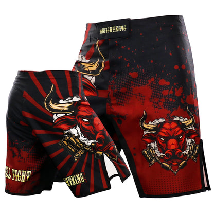 Fighter Jujitsu Sports 5-point Length Shorts Gym Jujitsu Taekwondo Thai Boxing Shorts Fighter Dress MMA Boxing Pants Size XXS-XL