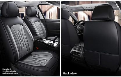 Universal One-piece Seat and Split Seat Car Seat Full Cover Breathable Leather SUV Car Seats Cushion Full Cover Protection