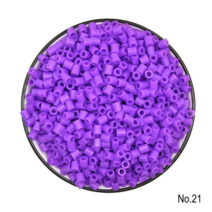 Fuse Beads Kit, 600pcs 5mm Iron Beads Set for Kids, DIY Art Craft Toys Iron Beads,  Christmas Birthday Gift for Boys and Girls