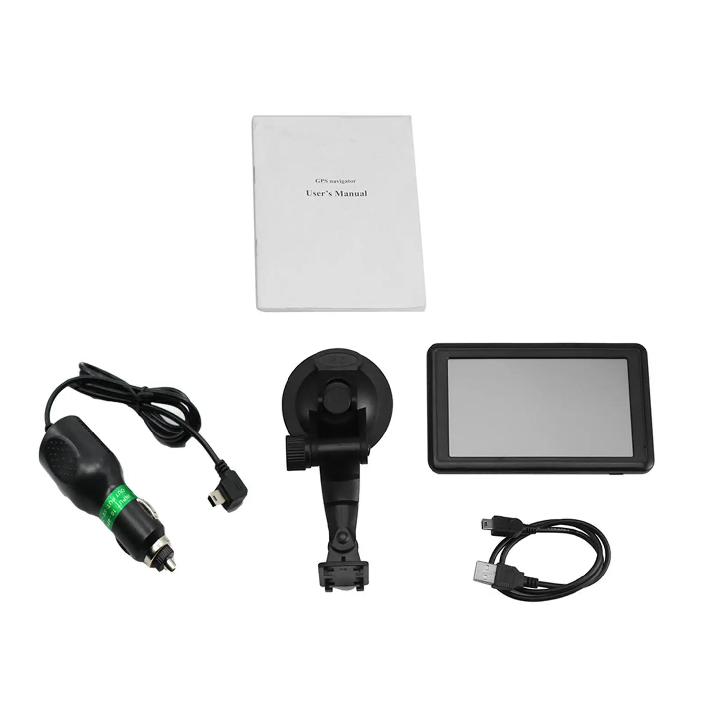 GPS Navigator 5 inch Touchscreen 8GB 128 MB Driving Alert GPS Device FM Satellite
