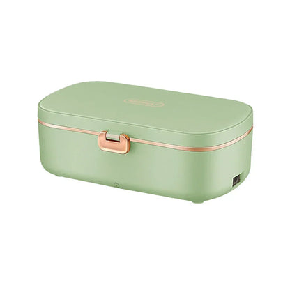 Large Capacity Portable Insulated Lunch Box with Stainless Steel and PP Material Handbag for Office Workers and Travelers