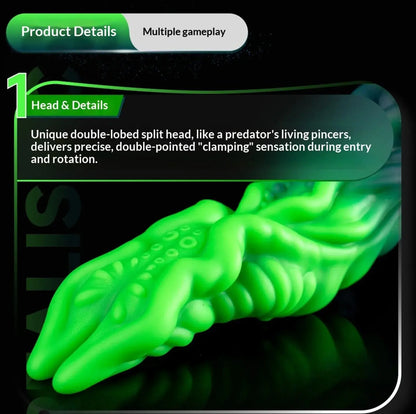 NEW Huge Alien Tentacle Butt Plug Fantasy Anal Dildo Rear Stimulator Adult Sex Toys Waterproof Silicone Strong suction cup 18+