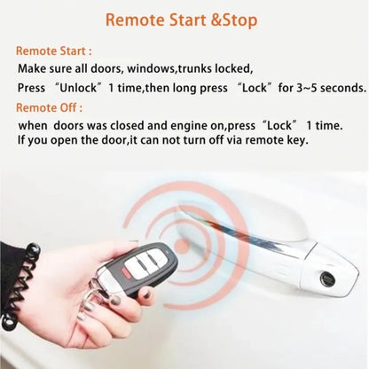 Upgrade Passive Keyless Entry System for Benz ML/GL/GLE/A/B/CLA/CLS/GLA/E Keyless Go,Push Start Ignition Kit Remote Car Starter