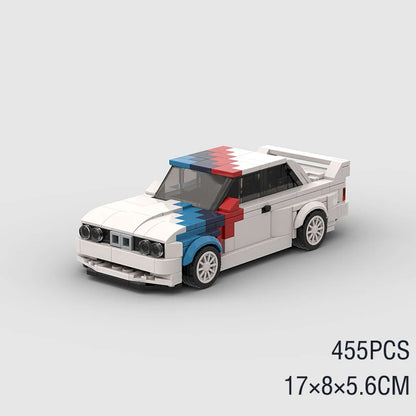 MOC Speed Car Miata MX-5 NA M3 Super Race Sport Vehicle Model Building Block Technical Racing Brick Toy Christmas Gift City