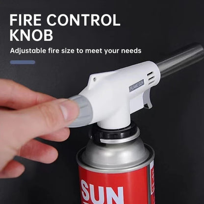 Outdoor Igniter High Temperature Electric Torch Charcoal Lighter Portable Barbecue Gas Burner Barbecue Cooking Heating Tool