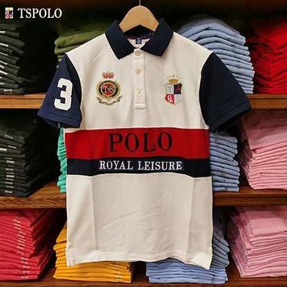 Classic Men Short Sleeve Polo Shirt 2026 New Golf Great Quality Oversize Men button Collar T-shirt US Size Clothing Manufacturer