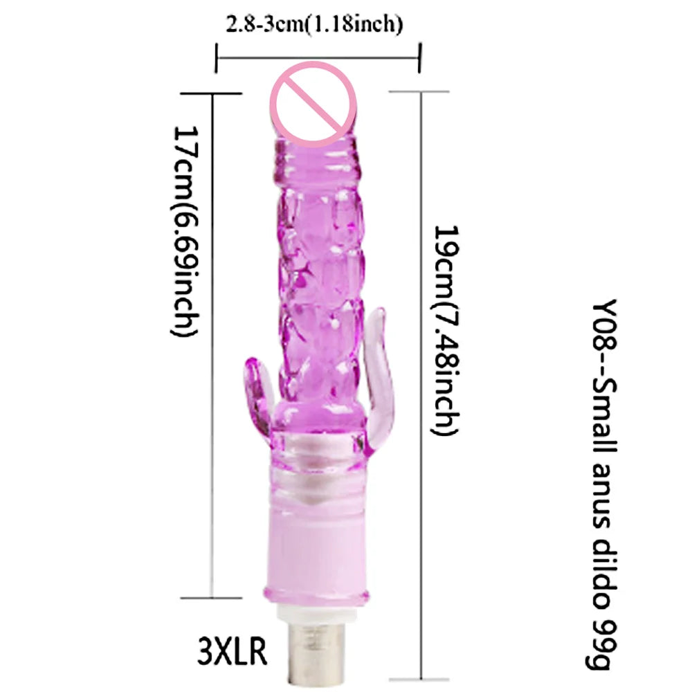 Dildo-Entry-Level Sex Machine A2/F2/F3 Accessories 3XLR Accessories Dildos Suction Cup Sex Products For Women And Men
