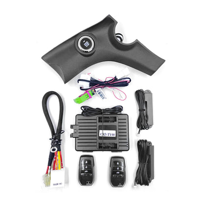 For  Highlander 2009 2010 2012 2013 Upgrade Engine Push Start Stop Remote Key Starter System And Keyless Entry Car Accessories