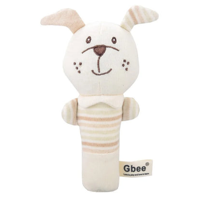 Creative Cartoon Animals Baby Hand Shaker Soft Child Educational Handbells Newborn Comfort Toy Baby Comfort Toys Infant Rattle
