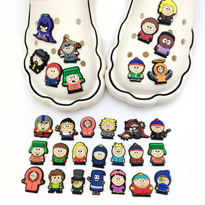 Hot Toys Southern Garden 16-200pcs Shoe Charms For Sandals,Shoe Decoration Accessories Shoe Pins Great Gift For Men Wom