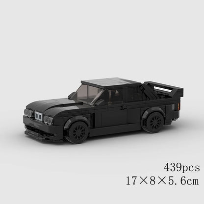 MOC Speed Car Miata MX-5 NA M3 Super Race Sport Vehicle Model Building Block Technical Racing Brick Toy Christmas Gift City