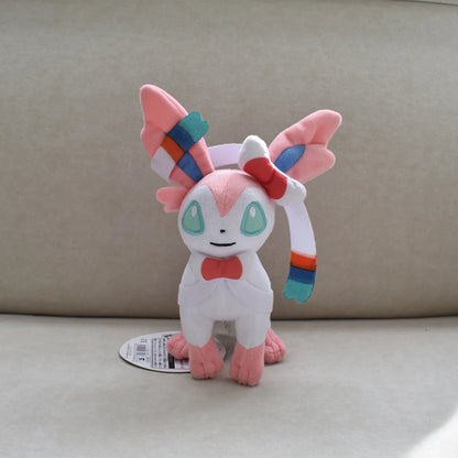 Whole set for sale Flareon Vaporeon Stuffed Doll Pokemon Umbreon Glaceon Leafeon Sylveon Scorbunny Ponyta Eevee Collection Plush