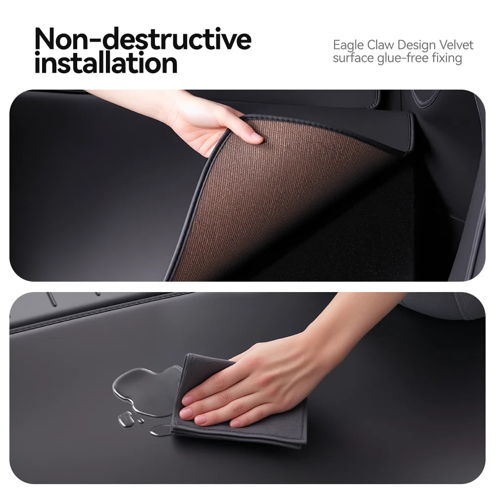 YZ For Tesla Model YL Juniper 2026 Trunk Mat Cover Nappa Leather All Weather Anti-scratch Full Coverage Trunk Liner Accessories