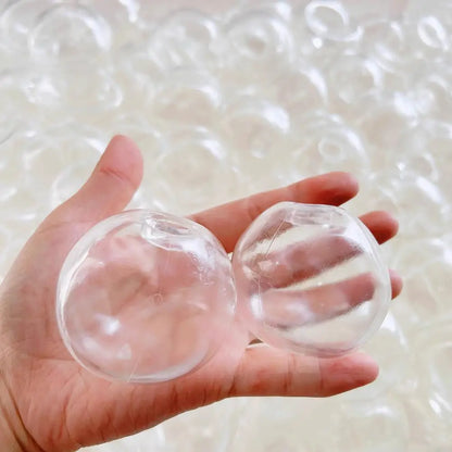 DIY Vacuum Squeeze Ball Stress Relief Kit Blank Ball Skins with Lids Filling Accessories Foam Beads Glitter Slow Rebound Toys