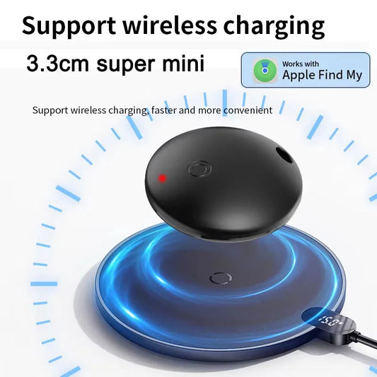 Smart Trackers Airtag For Iphone Find My Anti Lost Device Bluetooth Mini Locator For Cars Pet GPS Finder Wireless Charging