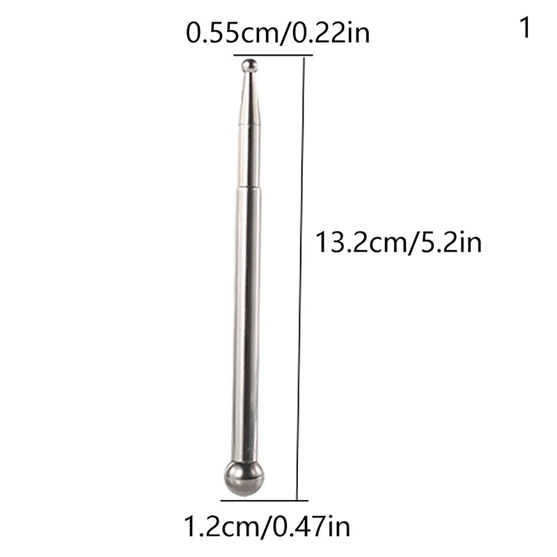 Stainless Steel Manual Acupuncture Pen Trigger Point Massager Deep Tissue Massage Tool For Body Meridian Pain Relief Health Care