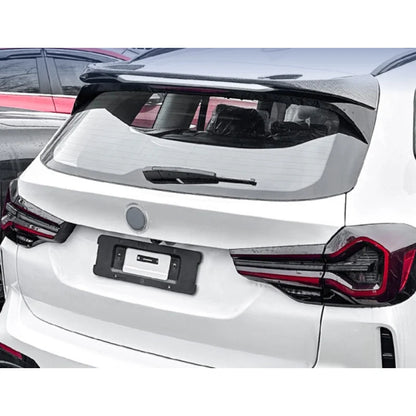 2018 -2024 for BMW X3 G01 M Sport Car MP Style Rear Roof Lip Spoiler Tail Fin Top Fixed Wing Refitted Parts Tuning Decoration